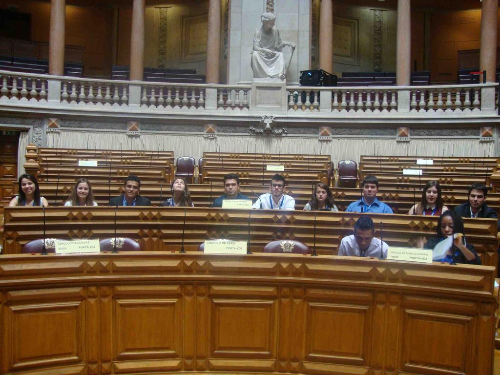 A ordem de trabalhos em Lisboa foi dividida em dois dias. No primeiro dia tínhamos as comissões, ao todo haviam quatro comissões.