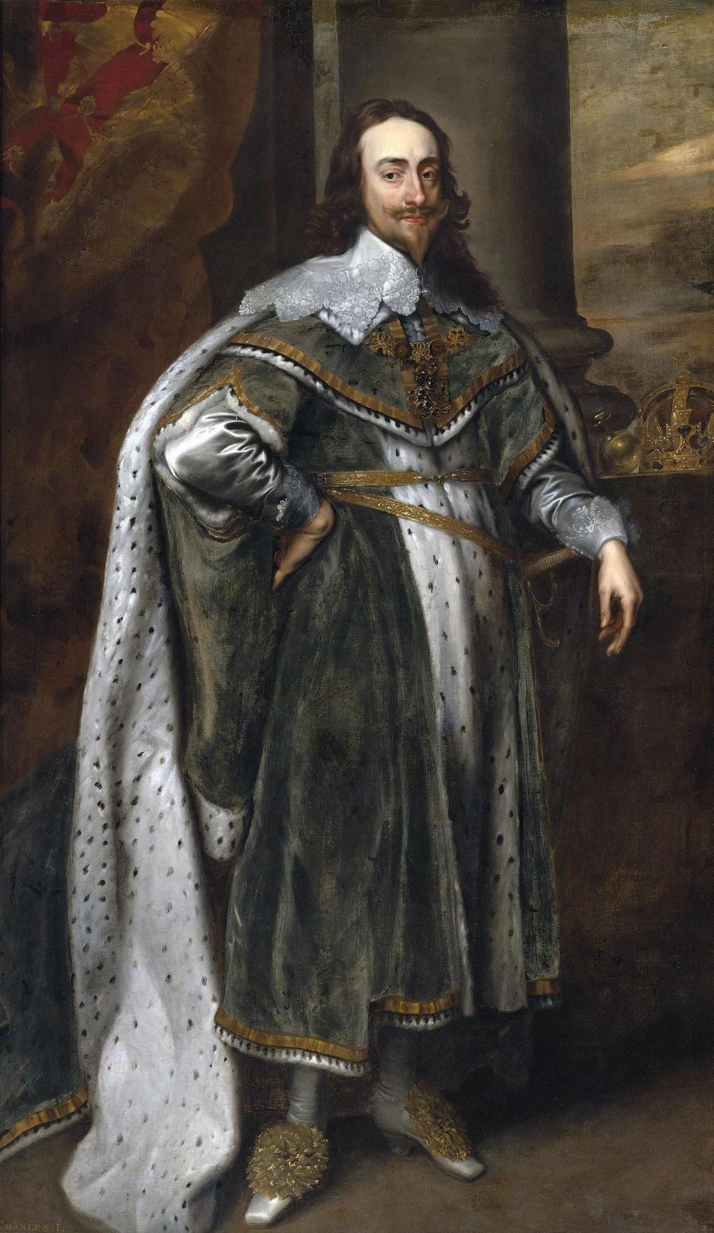 Relações complicadas com o Parlamento Carlos I (1625-1649)