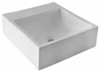 lavabo sobre encimera cuba de apoio urve 1 440 250 125 85074. cuba. countertop basin.