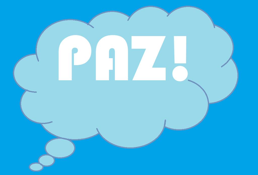 Paz é o contrário de guerra e briga. Paz é a calma e a harmonia que um ser humano pode ter. Paz é o que todos nós precisamos na vida.