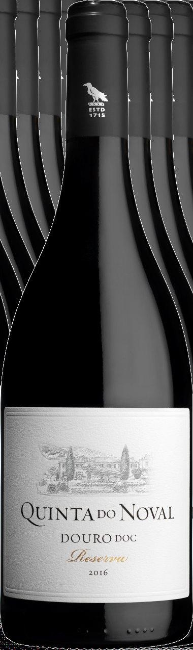 QUINTA DO NOVAL RESERVA 2016 DOURO DOC 14% vol. Touriga Nacional, Touriga Franca, Tinto Cão Carlos Agrellos Este vinho apresenta uma cor opaca, densa e escura.