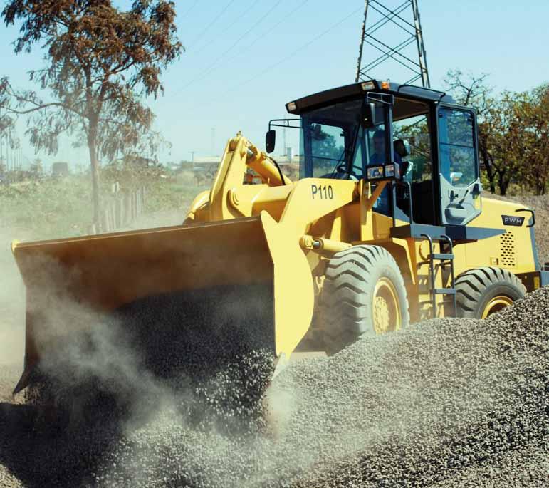 lançamento Tecnologia brasileira com peças importadas Importadora parte para a fabricação de equipamentos com um modelo de pá carregadeira totalmente desenvolvido no Brasil Na região Centro-Oeste do