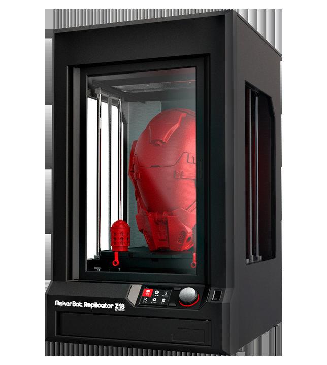 2.3. Impressoras 3D para Fabricação por Filamento Fundido (FFF) 21 MakerBot: As impressoras desta empresa possuem um público alvo voltado para pequenas empresas, a máquina selecionada é a MakerBot
