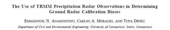 calibration biases.