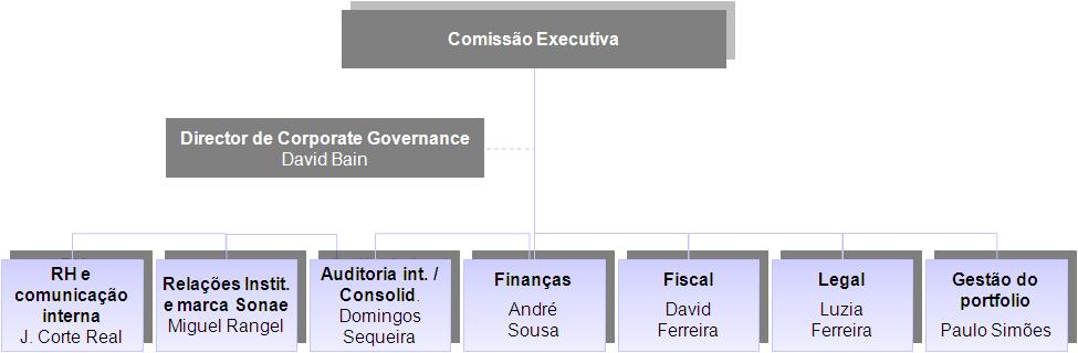 2.3.3. Organização do Centro Corporativo 2.3.3.1.