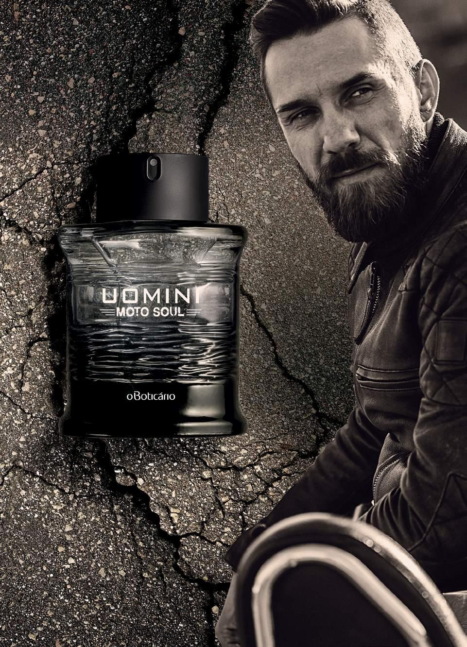 PARA HOMENS QUE ACREDITAM NA PRÓPRIA LIBERDADE UOMINI MOTO SOUL COLÔNIA, 100 ml 74445 R$ 119,90