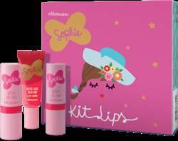 7 A 11 ANOS AQUI TEM LANÇAMENTO BABY & KIDS LANÇA MENTO Fresco LIKE HAPPY HELLO CANDY Doce EDIÇÃO LIMITADA KIT LIPS 77705 R$