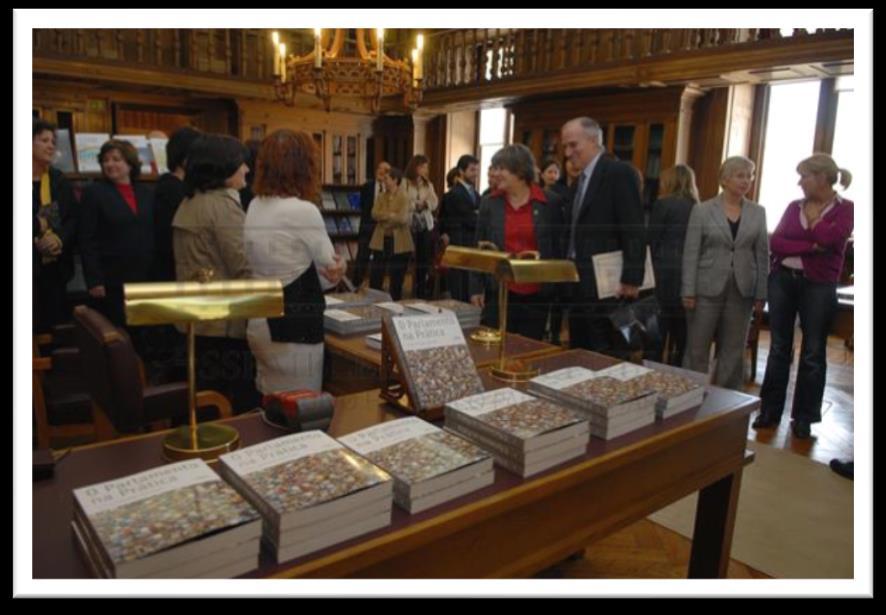 Lançamento de livros Lançamento do livro O Parlamento na