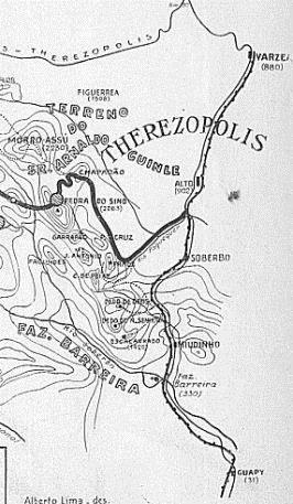 O SISTEMA FERROVIÁRIO EM TERESÓPOLIS Funcionou por 49 anos, de 1908