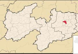 31 Figura 6: Localização de Remígio e imagem de satélite do açude Jacaré Fonte: Wikimapia Arara: A coleta no município de Arara PB aconteceu em um