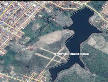 Figura 7: Localizaçãode Arara- PB e imagem de satélite do açude Nossa Senhora da Piedade Fonte: Wikimapia Soledade: A coleta no município de