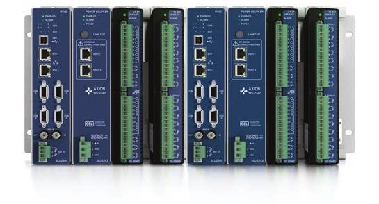 de 4 slots em pequenas aplicações de controle de I/Os que requerem uma