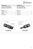 Montageanleitung. Instrucciones de montaje. Assembly instructions. PV ficha de teste PV-KST4-P AU PV tomada de teste PV-KBT4-P AU