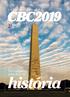 Informativo SBC CBC2019MAR/ABR/MAI. Um congresso para ficar na. história