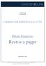 CEM CADERNO DE EXERCÍCIOS MASTER. Direito Financeiro. Período