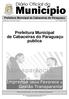 Diário Oficial do. Prefeitura Municipal de Cabaceiras do Paraguaçu. segunda-feira, 4 de fevereiro de 2013 Ano I - Edição nº 00006