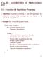 Cap. II - ALGORITMOS E PROGRAMAS EM C Conceitos de Algoritmo e Programa