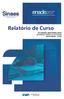 Relatório de Curso FILOSOFIA (BACHARELADO) UNIVERSIDADE FEDERAL DE SANTA MARIA