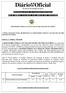 Diário Oficial ESTADO DO RIO GRANDE DO NORTE. Administração da Exma. Sra. Governadora Fátima Bezerra