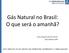 Gás Natural no Brasil: O que será o amanhã?