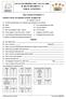 ESCOLA SECUNDÁRIA COM 3º CICLO D. DINIS 10º ANO DE MATEMÁTICA A TEMA III - ESTATÍSTICA