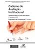 Caderno de Avaliação Institucional