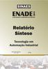 ENADE. Tecnologia em Automação Industrial EXAME NACIONAL DE DESEMPENHO DOS ESTUDANTES