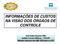 INFORMAÇÕES DE CUSTOS NA VISÃO DOS ÓRGÃOS DE CONTROLE. João Eudes Bezerra Filho Auditor Contas Públicas TCE/PE MembroAssessor das NBC TSP juntoaocfc