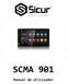 SCMA 901 Manual de utilizador