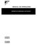 MANUAL DE OPERAÇÕES. Unidade de condensação com inversor ERQ100A7V1B ERQ125A7V1B ERQ140A7V1B ERQ125A7W1B ERQ200A7W1B ERQ250A7W1B