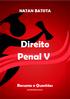 NATAN BATISTA Direito Penal V Resumo e Questões DireitoFacilitado.com.br