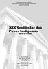 XIX Vestibular dos Povos Indígenas Manual do Candidato