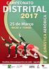 CAMPEONATO DISTRITAL DE GINÁSTICA AERÓBICA 2017 CLASSIFICAÇÕES