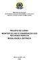 PROJETO DE CURSO: MONITOR DO USO E CONSERVAÇÃO DOS RECURSOS HÍDRICOS MODALIDADE A DISTÂNCIA