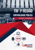 trf 1ª Região Contabilidade Pública