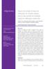 Artigos técnicos. Impact of the construction height variation in urban theoretical models for natural ventilation in residential buildings