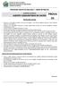 PROVA 03 AGENTE COMUNITÁRIO DE SAÚDE PROCESSO SELETIVO 001/2017 BOM RETIRO/SC CADERNO DE PROVA INSTRUÇÕES GERAIS