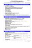 Ficha de dados de segurança Em conformidade com 1907/2006/CE, Artigo 31.º