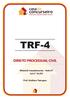 TRF-4 DIREITO PROCESSUAL CIVIL