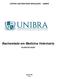 CENTRO UNIVERSITÁRIO BRASILEIRO UNIBRA. Bacharelado em Medicina Veterinária PLANO DE AÇÃO