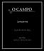 O CAMPO. Lamparina. Revista de Ensino de Teatro. EBA/UFMG. Volume 01- Número 02/ 2011.