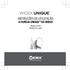WIDEX UNIQUE INSTRUÇÕES DE UTILIZAÇÃO A FAMÍLIA UNIQUE DA WIDEX. Modelo U-PA Recetor no canal