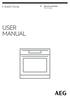 BSE577321M. Manual de instruções Forno a vapor USER MANUAL
