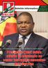 Presidente Nyusi saúda atitude da população ao acatar instruções emanadas pelo Governo