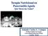 Terapia Nutricional en Pancreatitis Aguda Qué Dicen las Guias?