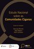 (1) Estudo NacioNal sobre as comunidades ciganas