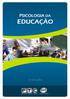 PSICOLOGIA DA EDUCAÇÃO