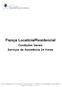 Fiança Locatícia/Residencial. Condições Gerais Serviços de Assistência 24 Horas