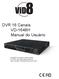 DVR 16 Canais VD-1648H Manual do Usuário