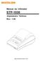 Manual do Utilizador STP-103II. Impressora Térmica Rev. 1.00. http://www.bixolon.com
